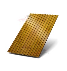 Профлист СС10-1150-0.5 ЗолотойДуб ECOSTEEL_T