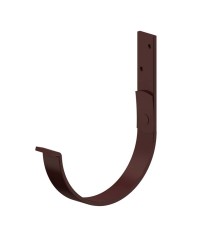 Держатель желоба карнизный D125х132-3 GS Порошковая окраска RAL8017