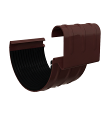 Соединитель желоба D125-1.0 GS Высокопрочный полиэстер RAL8017