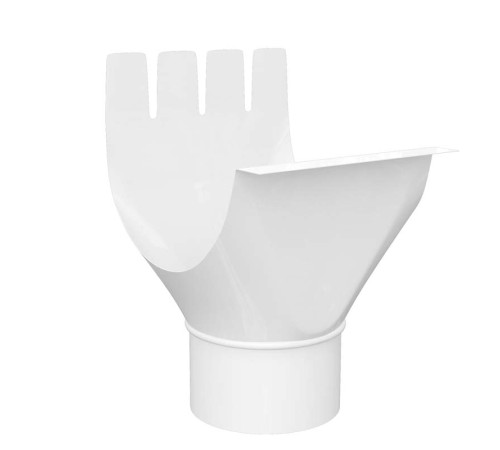 Купить воронку выпускную D125/90-0.6 GS Высокопрочный полиэстер двусторонний RAL9010 