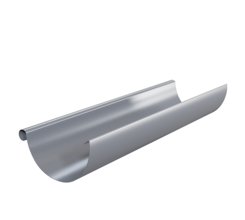 Купить желоб водосточный D150х3000-0.5 Пластизол двухсторонний RAL7024 