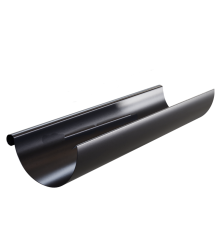 Желоб водосточный D125х3000-0.5 Пурман двусторонний RAL9005