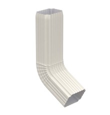 Колено трубы 76х102-0.5 Полиэстер RAL9003