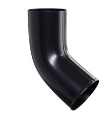 Колено сливное D100-0.6 Пурман двусторонний RAL9005