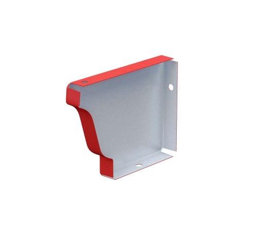 Купить заглушку желоба 120х86 левая-0.5 Пластизол Р363 