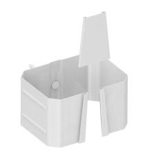 Держатель трубы 76х102-0,5 (на кирпич) Полиэстер RAL9003