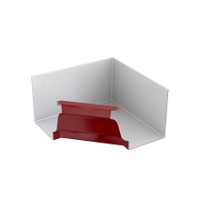 Угол желоба внутренний 120х86-0.5 Полиэстер RAL3011