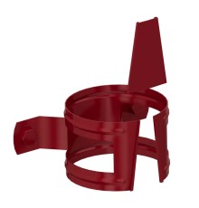 Держатель трубы D100-0.6 (на дерево) Пластизол двухсторонний Р363