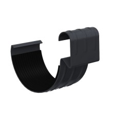 Соединитель желоба D125-0.6 Пластизол двухсторонний RAL7024