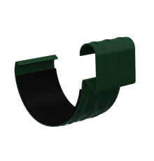 Соединитель желоба D150-0.6 Пластизол двухсторонний RAL6005