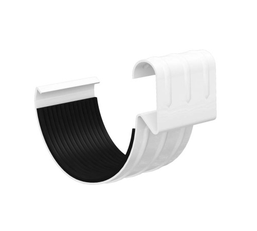 Купить соединитель желоба D125-1.0 Пластизол двухсторонний RAL9010 