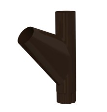 Тройник трубы D100-0.5 Пластизол двухсторонний RR32