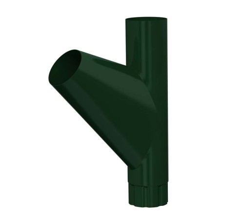 Купить Тройник трубы D100-0.5 Пластизол двухсторонний RAL6005 