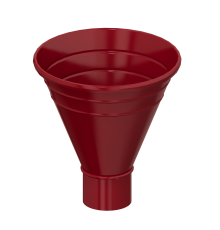 Воронка водосборная D100/300-0.5 Пластизол двухсторонний RAL3005