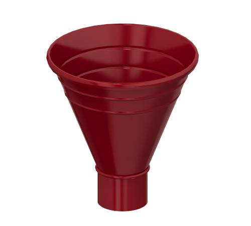 Купить воронку водосборную D100/300-0.5 Пластизол двухсторонний RAL3005 