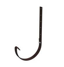 Держатель желоба D185х350-4 Порошковая окраска RAL8017