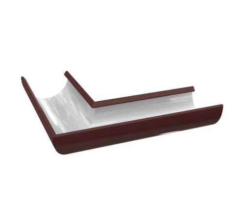 Купить угол желоба D185-0.5 Полиэстер RAL8017 