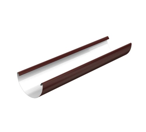 Купить желоб водосточный D185х3000-0.5 Полиэстер RAL8017 