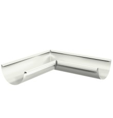 Угол желоба внутренний D125х90°-0.6 GS Высокопрочный полиэстер двусторонний RAL9010