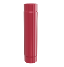 Труба соединительная D100х1000-0.5 Пластизол двухсторонний RAL3005