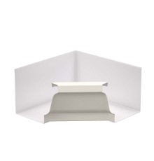 Угол желоба внутренний 120х86-0.5 Полиэстер RAL9003