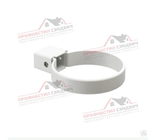 Купить хомут трубы Kliker ПВХ Premium белый инд.упак. 