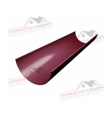 Желоб английский ПВХ 3м бордо RAL 3005