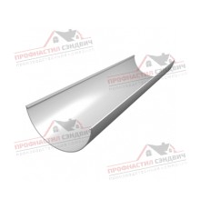 Желоб английский ПВХ 3м белый RAL 9003