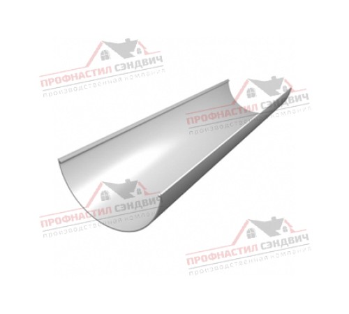 Купить желоб английский ПВХ 3м белый RAL 9003 