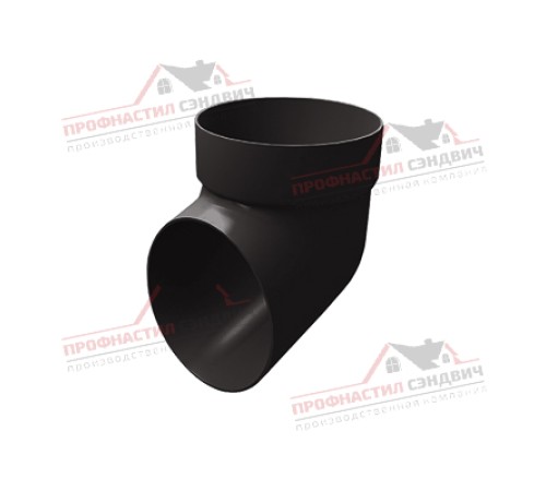 Купить колено сливное ПВХ коричневое RR 32 