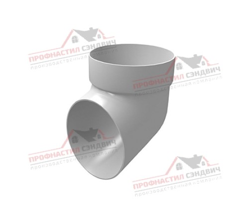 Купить колено сливное ПВХ белое 