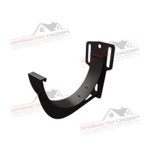 Кронштейн желоба slider ПВХ коричневый RR 32