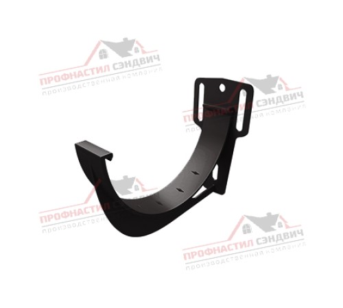 Купить кронштейн желоба slider ПВХ коричневый RR 32 