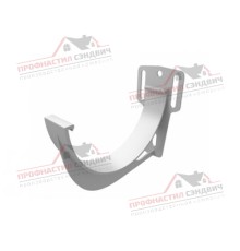 Кронштейн желоба slider ПВХ белый