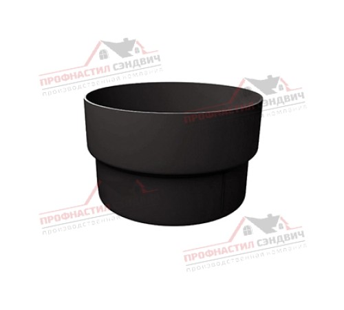 Купить муфту трубы соединительная ПВХ коричневая RR 32 