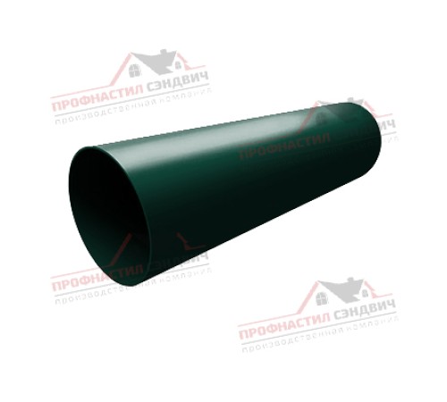 Купить трубу ПВХ 3м зелёный RAL 6005 