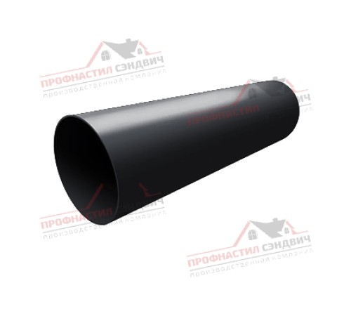 Купить трубу ПВХ 3м графит RAL 7024 