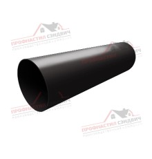 Труба ПВХ 3м коричневая RR 32