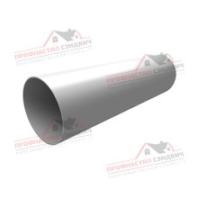 Труба ПВХ 3м белая