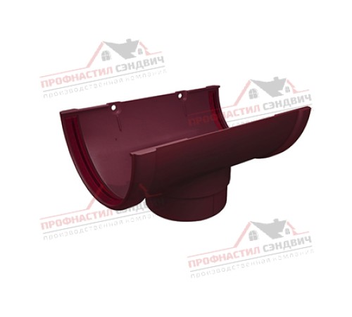 Купить воронку ПВХ бордо RAL 3005 