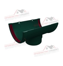 Воронка ПВХ зелёный RAL 6005