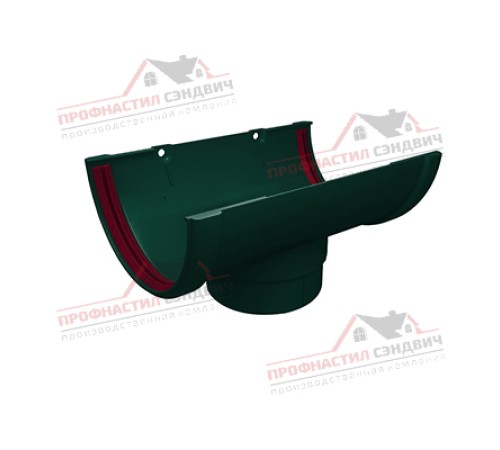 Купить воронку ПВХ зелёный RAL 6005 