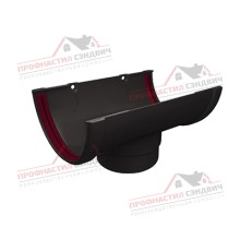 Воронка ПВХ коричневая RR 32