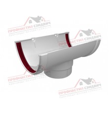 Воронка ПВХ белая