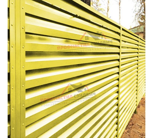 Купить крышку 65х40 жалюзи Milan,Tokyo 0,45 PE с пленкой RAL 1018 цинково-желтый 