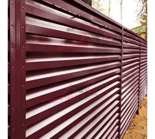 Купить ламель жалюзи Milan 0,45 PE с пленкой RAL 3005 красное вино 