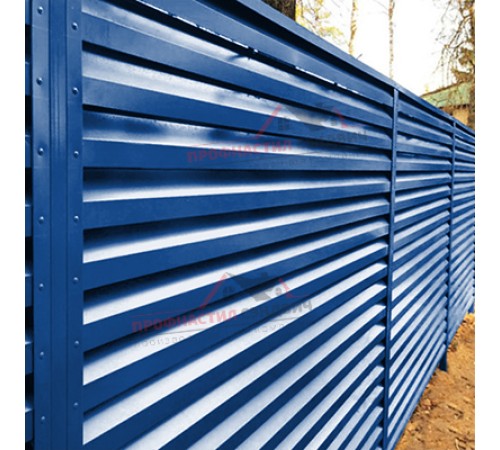 Купить декоративную накладку на столб жалюзи Milan,Tokyo 0,5 Satin с пленкой RAL 5005 сигнальный синий 