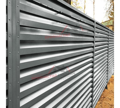 Купить ламель жалюзи Milan 0,45 PE с пленкой RAL 7005 мышино-серый 