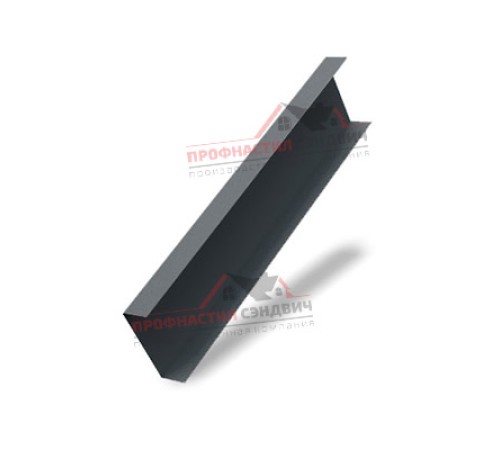 Купить декоративную накладку на столб жалюзи Milan,Tokyo 0,5 GreenCoat Pural BT, matt (RAL 7016 антрацитово-серый) 