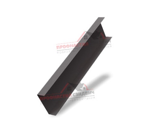 Купить декоративную накладку на столб жалюзи Milan,Tokyo 0,5 PurLite Мatt RR 32 темно-коричневый 